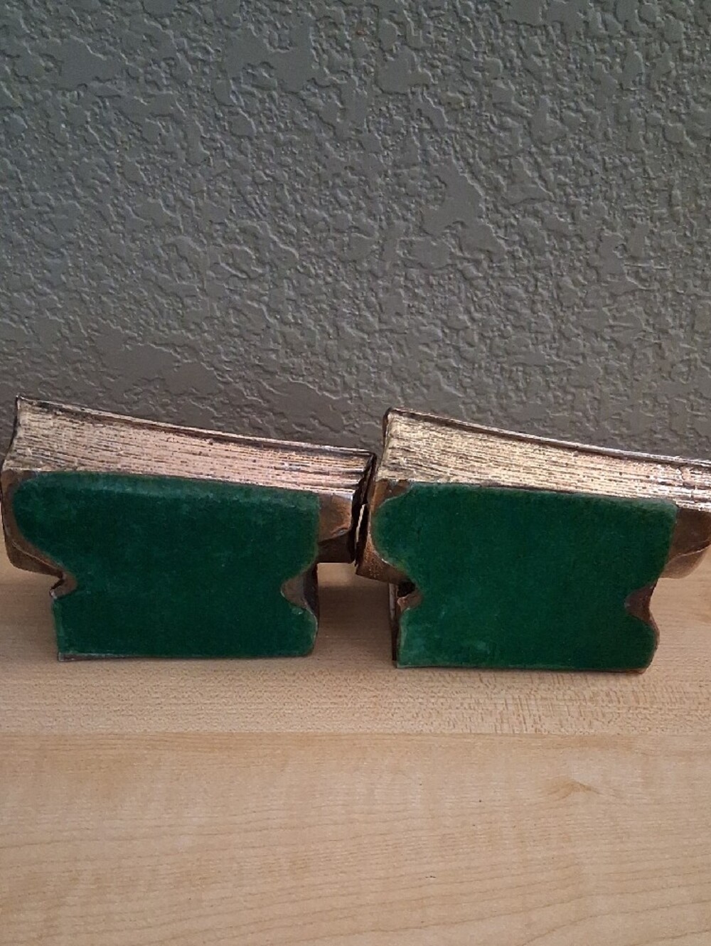 Antique Brass Bookend Set $43 Firm - Picture 9 of 10
